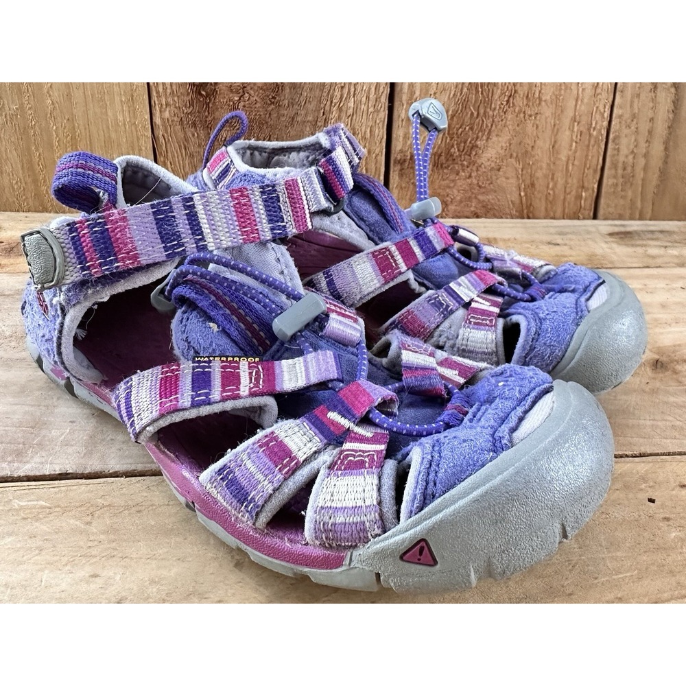 KEEN Kid's Sandals Shoes Hiking Kid's 1 Purple Water Outdoor Camping